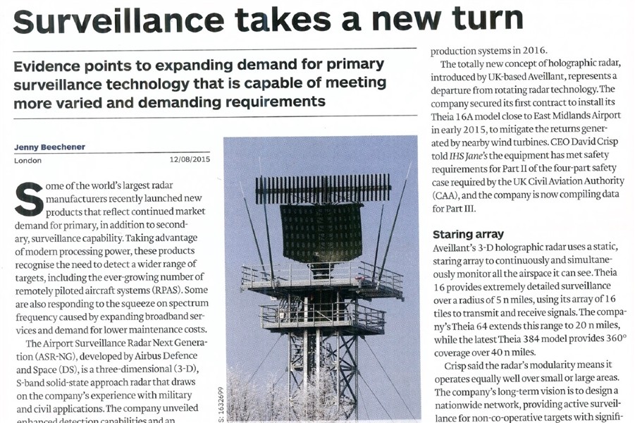 IHS Janes has published an article describing the current state of MSPSR technology development worldwide