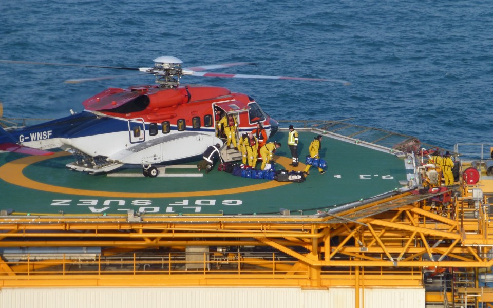 Air Traffic Controllers have received a brand-new “pair of eyes” on North Sea oil platforms