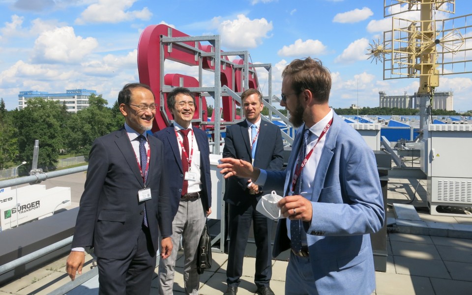 Japanese ambassador to the Czech Republic visited ERA headquarters