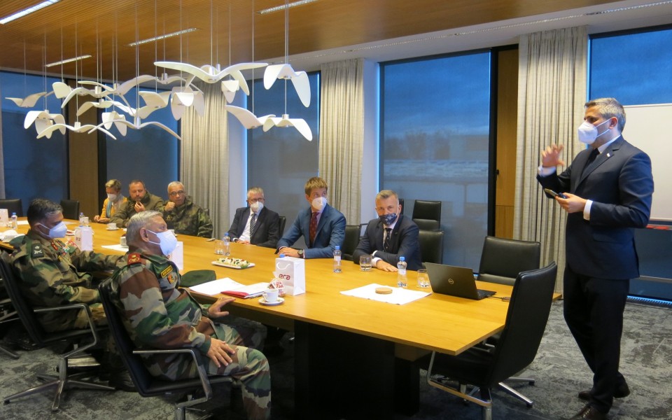 General Bipin Rawat, Chief of the Defence Staff of Indian Armed Forces, visited ERA headquarters