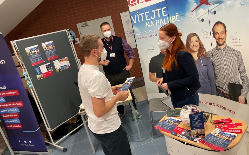 ERA nabízela své „trainee programy“ na studentském veletrhu HIT kariéra