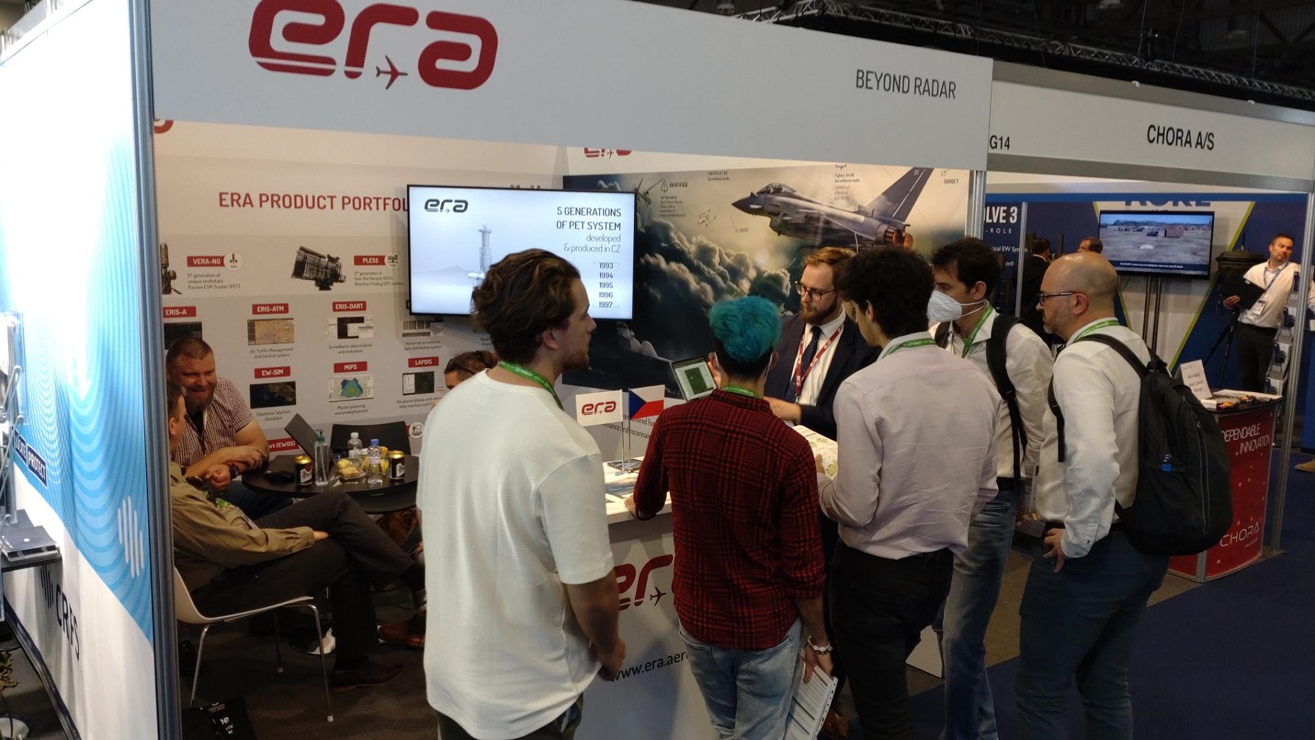 ERA a.s. ERA exhibits its EW solutions at AOC Europe Montpellier, France