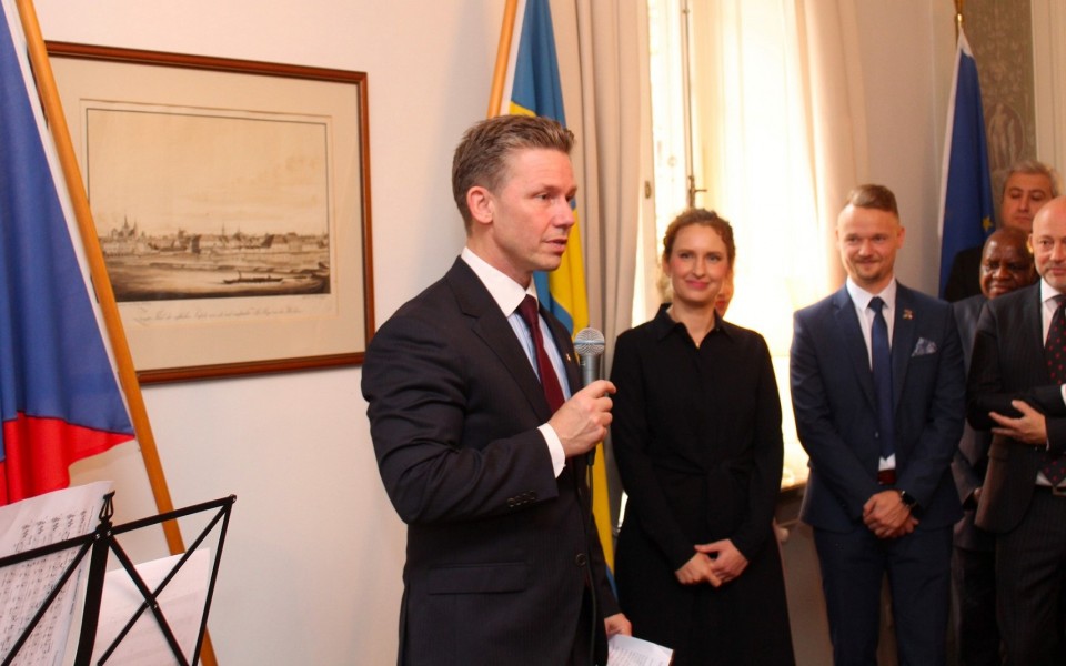 ERA participated in the Czech National Day celebration at the Czech Embassy in Stockholm