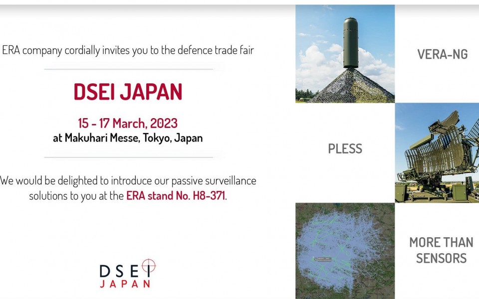 ERA joins the exhibition DSEI in Tokyo