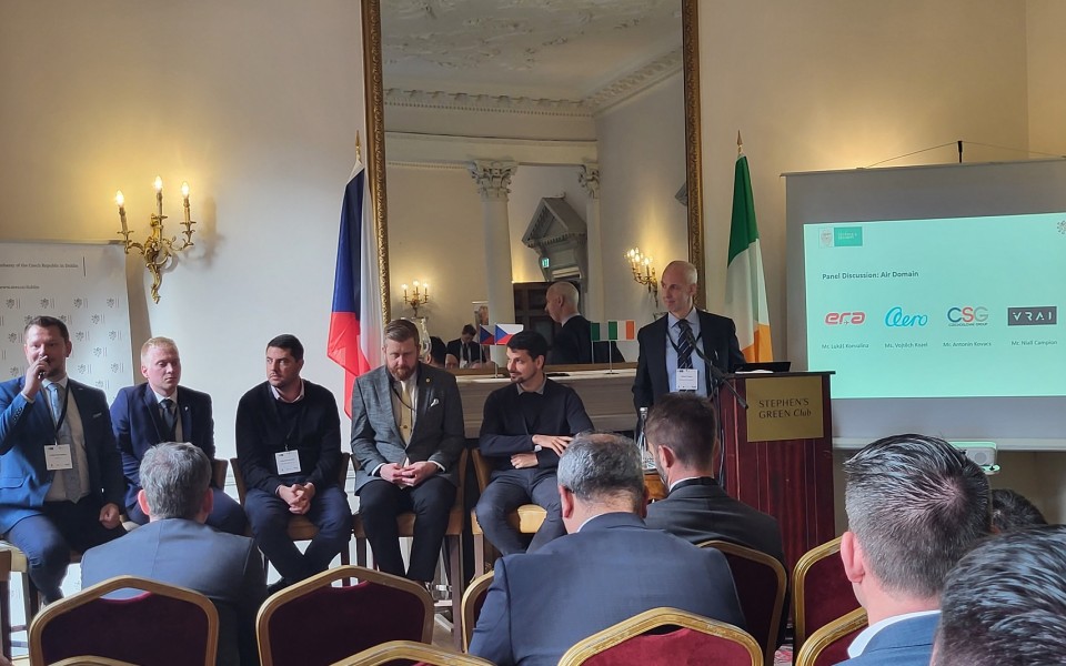 ERA took part in the Czech - Irish Security and Defence Forum in Dublin