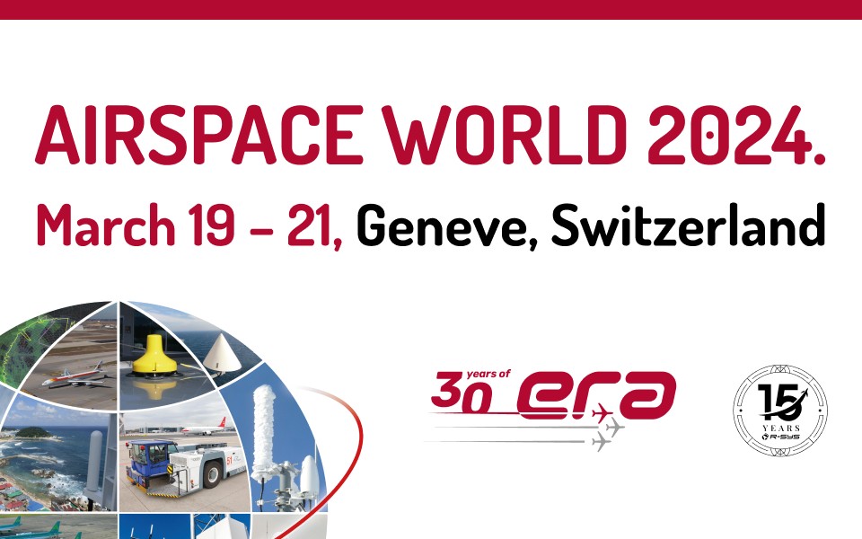 ERA celebrates its 30th birthday within the ATM exhibition Airspace World 2024