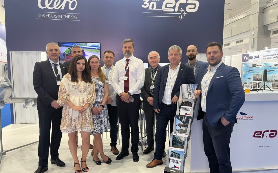 ERA welcomed the President of Bulgaria while exhibiting at HEMUS in Plovdiv