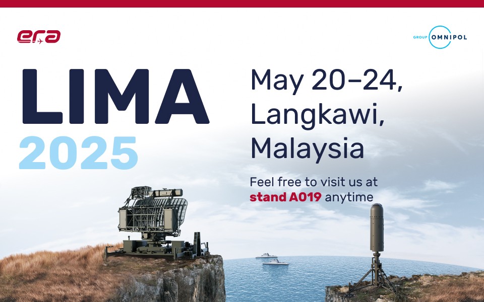ERA will exhibit at Malaysia’s defence exhibition LIMA