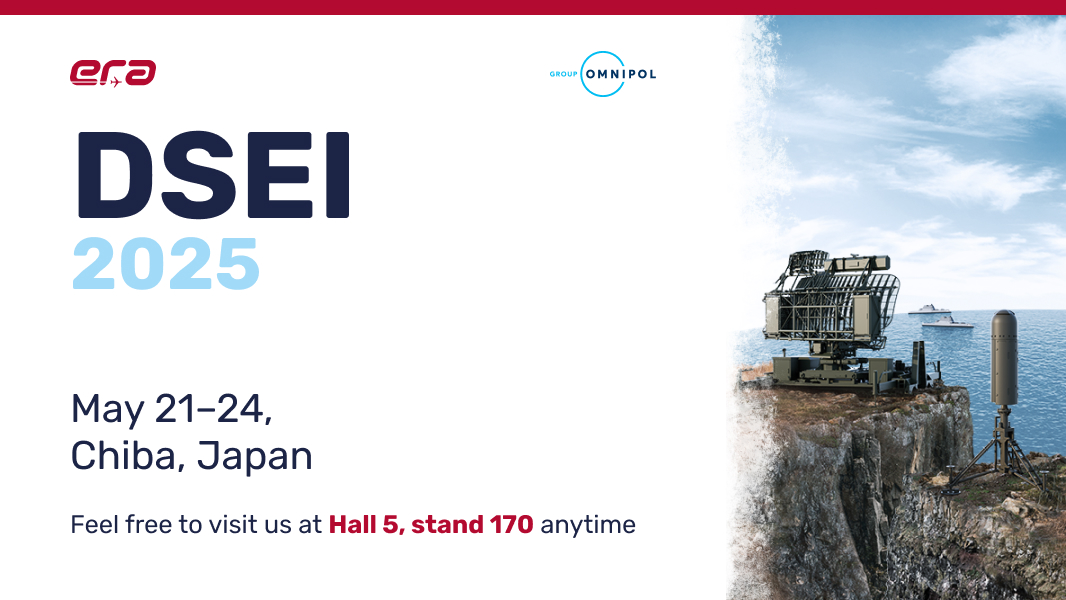 ERA a.s. - ERA joins the DSEI 2025 exhibition in Tokyo