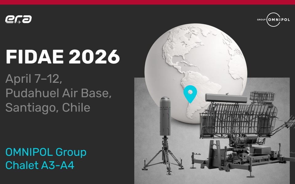 ERA will exhibit is passive surveillance solutions at FIDAE trade fair in Chile