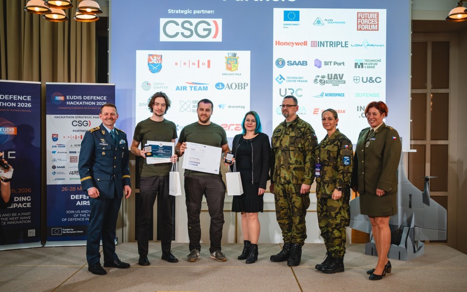 ERA se zúčastnila evropské soutěže EUDIS Defence Hackathon na Univerzitě obrany