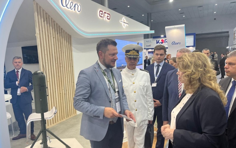 ERA introduced its passive systems to the President of Bulgaria while exhibiting at HEMUS