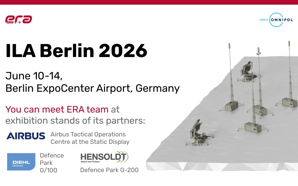 ERA will show up at ILA Airshow in Berlin along with its three German partners