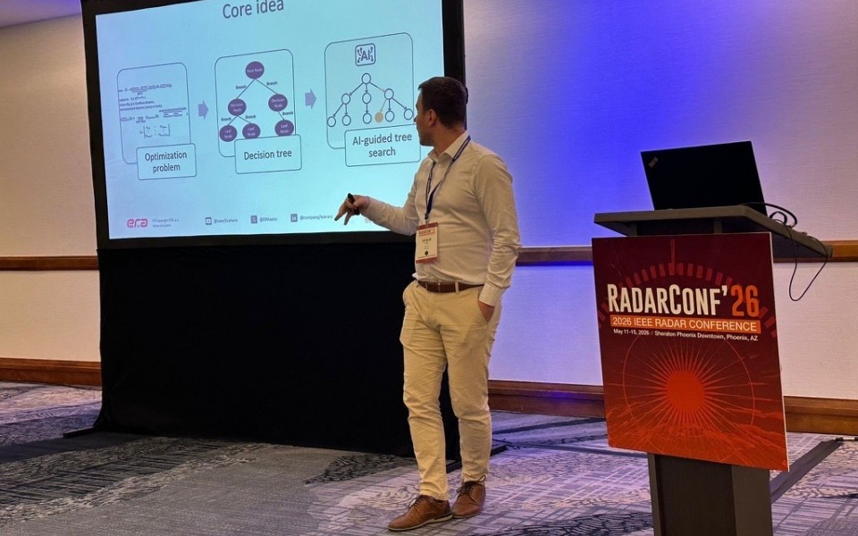 ERA presented its R&D department´s achievements at IEEE RadarConf 2026 in USA
