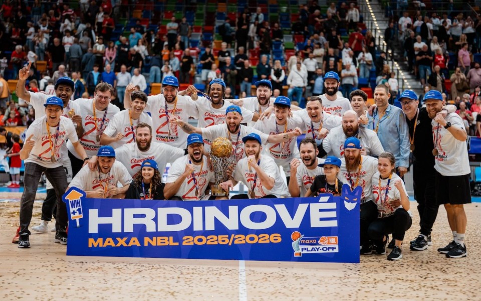 ERA Basketball Nymburk slaví 21. mistrovský titul v NBL!