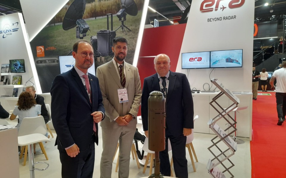 ERA vystavovala na veletrhu MSPO Kielce, třetím největším veletrhu obranné techniky v Evropě