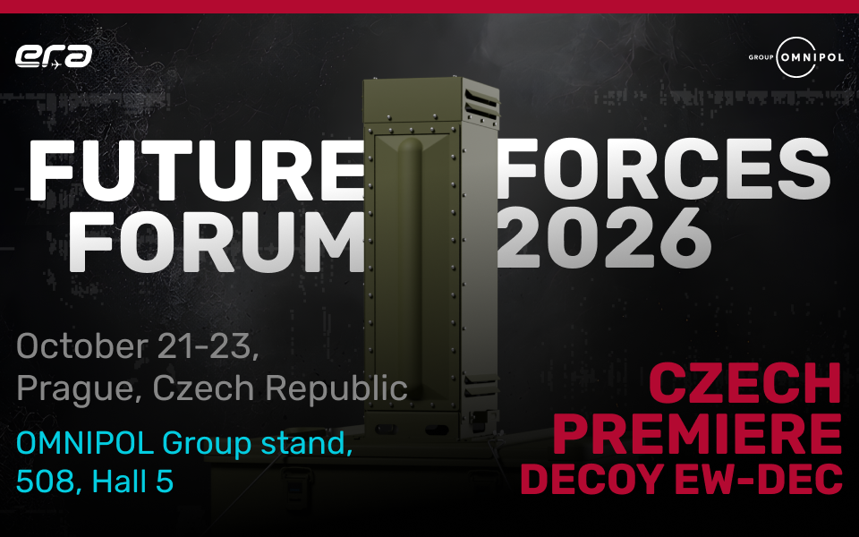 Česká premiéra nového produktu! ERA jej představí na výstavě Future Forces v Praze